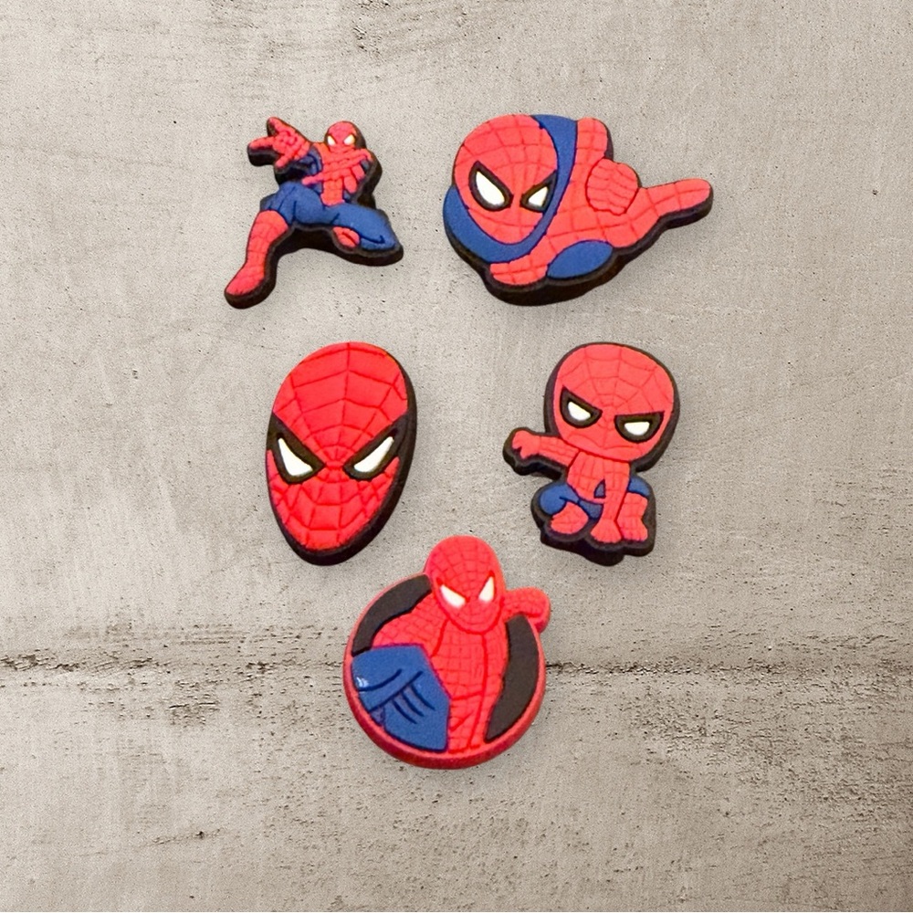Jibbitz for Crocs Spider-Man Marvel Shoe Charms Set of 5